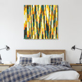 色のバー キャンバスプリント (インサイチュ (寝室))