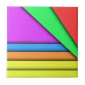 色のバー タイル (正面)