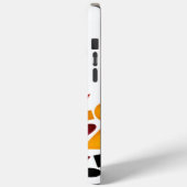 色のパターンのユニークな形 Case-Mate iPhoneケース (裏面 / 左)