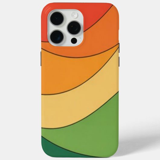 色のパノラマ Case-Mate iPhoneケース (裏面)