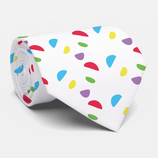 色のパンダ! ネクタイ (ロール)