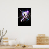 色のファッションプリント ポスター (キッチン)