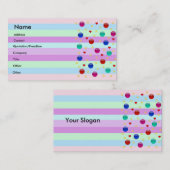 色のファンタジー 名刺 (正面/裏面)