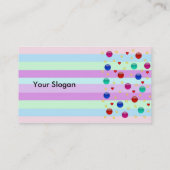 色のファンタジー 名刺 (裏面)