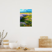 色のフィ威厳のあるールド ポスター (キッチン)