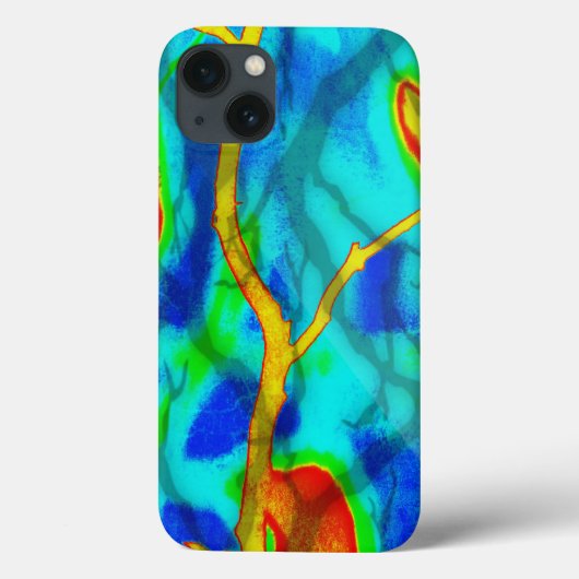 色のブはっきりしたランチ Case-Mate iPhoneケース (裏面)