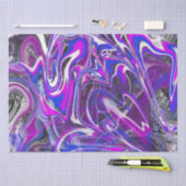 色のブラシの切り替えティッシュペーパー 薄葉紙 (クラフト)