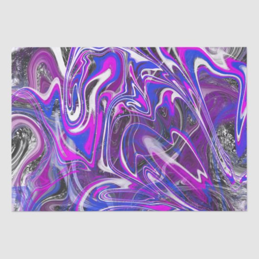 色のブラシの切り替えティッシュペーパー 薄葉紙 (正面)