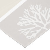 色のブロックのシルエット ショートテーブルランナー (コーナー)