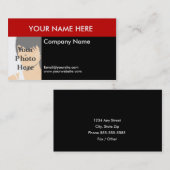 色のブロックの写真の名刺 名刺 (正面/裏面)