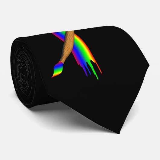 色のペンキ ネクタイ (ロール)