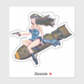 色のボンシェル・ベティ シール (シート)