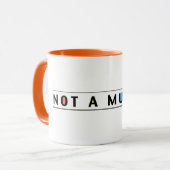 色のマグとのないMuggle マグカップ (正面左)