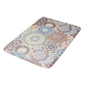 色のマンダラのパターン バスマット (アングル)