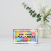 色のメーキャップアーティストについて野生 名刺 (スタンド正面)