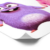 色のレミングスとグリジーのタボディの子供 ポスター (角)