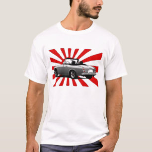 色のロードスター旗 Tシャツ