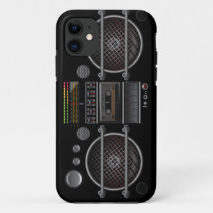 色のヴィンテージのゲットーの発破工 iPhone 11 ケース
