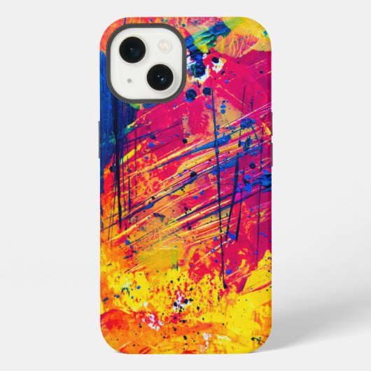 色の世界を解き放素晴らしつ iPhoneケース (裏面)