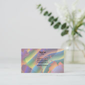 色の世界地図が付いている演劇 名刺 (スタンド正面)