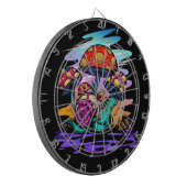 色の世界 ダーツボード (正面左)