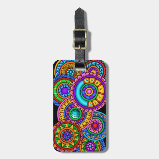 色の世界 ラゲッジタグ (正面縦)