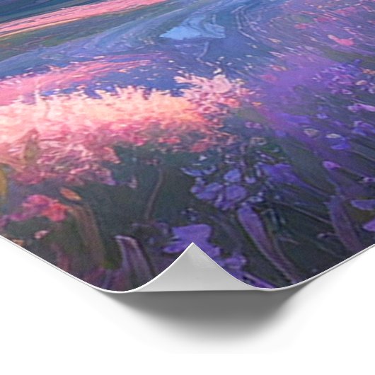 色の世界、息をのむような谷 ポスター (角)