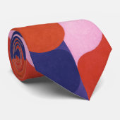 「色の交渉」カラフル抽象芸術 ネクタイ (ロール)