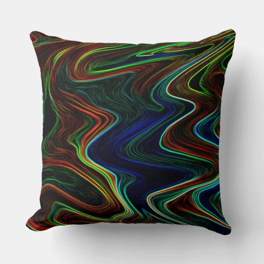 色の付いたウール転がのボールアウト、それが何をする？ クッション (正面)