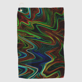 色の付いたウール転がのボールアウト、それが何をする？ ゴルフタオル