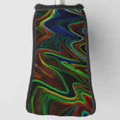 色の付いたウール転がのボールアウト、それが何をする？ ゴルフヘッドカバー (回転90)