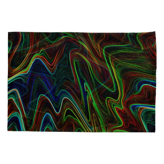 色の付いたウール転がのボールアウト、それが何をする？ 枕カバー (裏面-左)