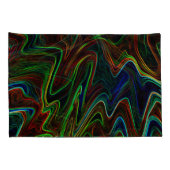 色の付いたウール転がのボールアウト、それが何をする？ 枕カバー (裏面-右)