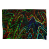 色の付いたウール転がのボールアウト、それが何をする？ 枕カバー (正面左)