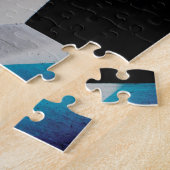 色の付いたキューブ ジグソーパズル (側面)