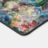色の付いたデスク数々のマット抽象芸術イラストレーション デスクマット (コーナー)