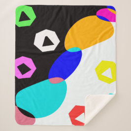 色の付いた図形 シェルパブランケット