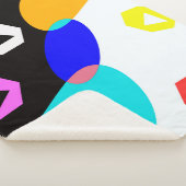 色の付いた図形 シェルパブランケット (3/4)