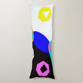 色の付いた図形 ボディピロー (正面縦)