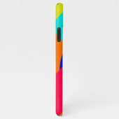 色の付いた図形 iPhoneケース (右側)