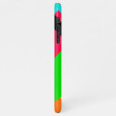 色の付いた図形 iPhoneケース (左側)