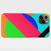 色の付いた図形 iPhoneケース (裏面横)