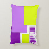 色の付いた数々の紙 アクセントクッション (裏面(縦))