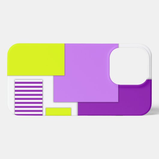 色の付いた数々の紙 iPhoneケース (裏面横)