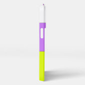 色の付いた数々の紙 iPhoneケース (右側面)