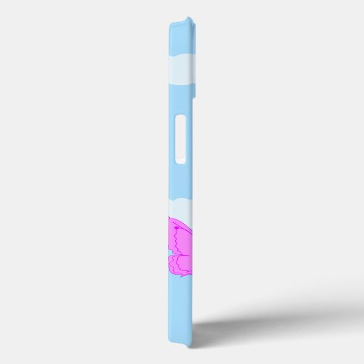 色の付いた蝶と空 Case-Mate iPhoneケース (裏面 / 右)