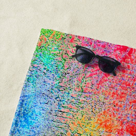 色の使用の禁止 ビーチタオル (インサイチュ)