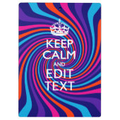 色の保付いた文字を自分の数々の好みに合わせる クリップボード (裏面)