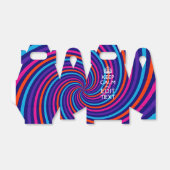 色の保付いた文字を自分の数々の好みに合わせる フェイバーボックス (折り畳みなし)