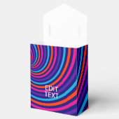 色の保付いた文字を自分の数々の好みに合わせる フェイバーボックス (オープン)